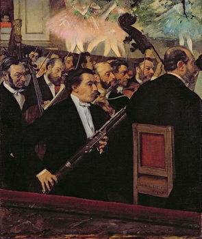 Наклейка The Opera Orchestra, c.1870