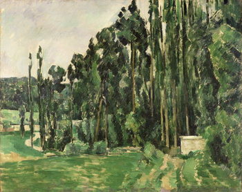 Принти на полотні The Poplars, c.1879-82