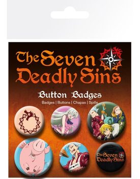 Σετ κονκάρδες The Seven Deadly Sins - Mix