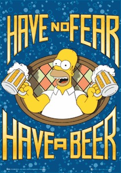 The Simpsons - homer - плакат (poster)