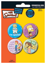 Σετ κονκάρδες THE SIMPSONS - kids