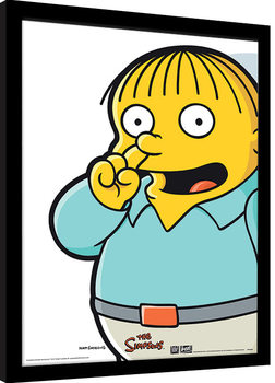 Poster emoldurado The Simpsons - Ralph Pick