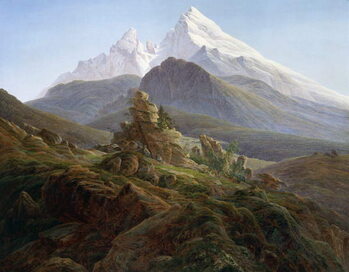 Принти на полотні The Watzmann