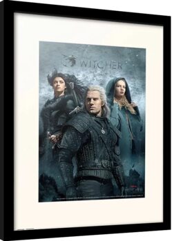 Framed Poster The Witcher - Characters