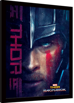 Framed Poster Thor Ragnarok - Thor