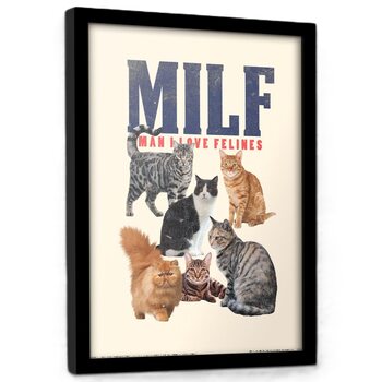 Плакат у рамці Threadless - Milf