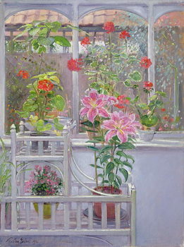 Принти на полотні Through the Conservatory Window, 1992