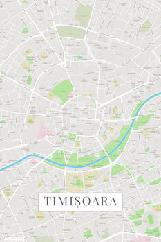 Принти на полотні Timisoara color