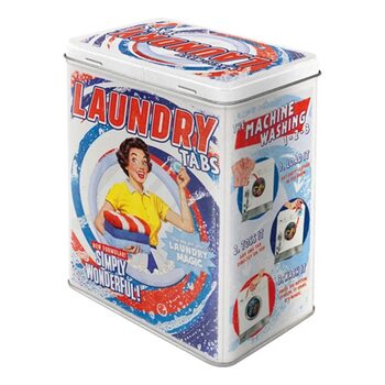 Tin box Laundry Tabs