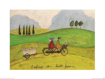 Umjetnički tisak Sam Toft - Taking the Ducks Home