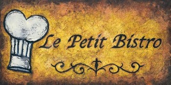 Umetniški tisk LE PETIT BISTRO
