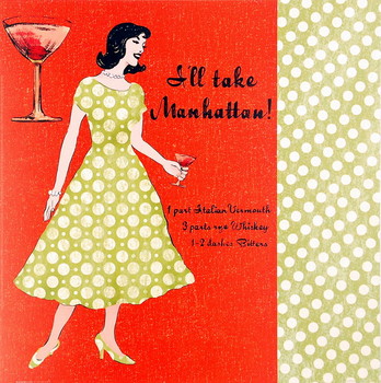 Umetniški tisk Manhattan Lady
