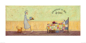 Umetniški tisk Sam Toft - Breakfast in Bed For Doris