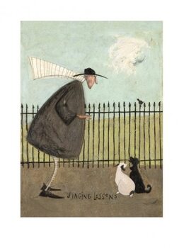 Umetniški tisk Sam Toft - Singing Lessons
