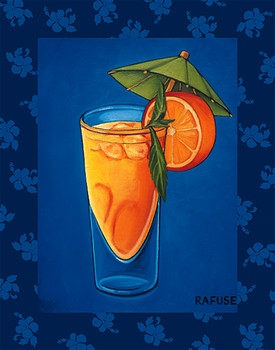 Umetniški tisk TROPICAL COCTAIL III