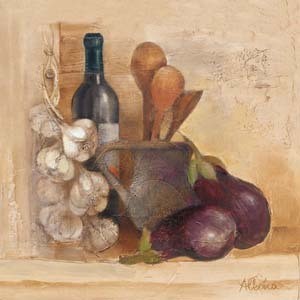 Umetniški tisk TUSCAN TABLE I