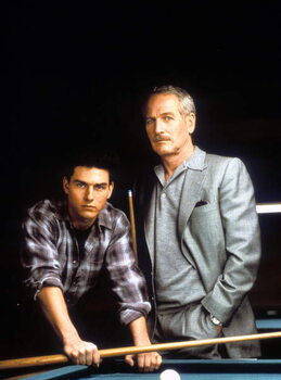 Canvas-taulu Tom Cruise And Paul Newman , The Color Of Money 1986 Directed By Martin Scorsese