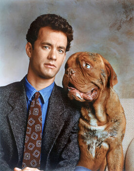 Quadro em tela Tom Hanks, Turner & Hooch 1989 Directed By Roger Spottiswoode
