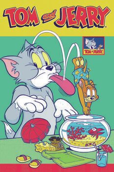 Принти на полотні Tom & Jerry - Comics Cover