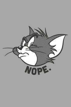 Принти на полотні Tom & Jerry - Nope