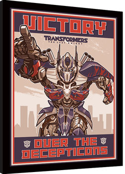 Poster emoldurado Transformers The Last Knight - Victory