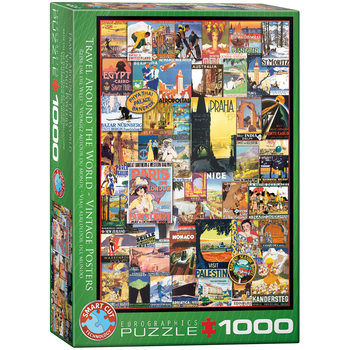 Puzzle Travel Around the World