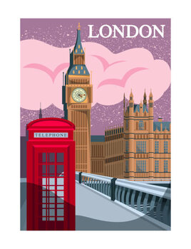 Наклейка Travel Destination Vector Poster