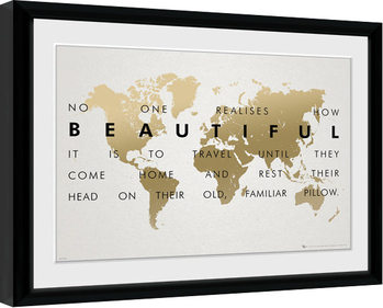 Framed Poster Travel