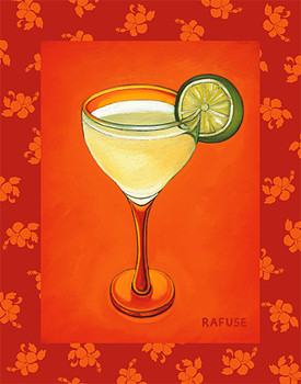 Art Print TROPICAL COCTAIL I