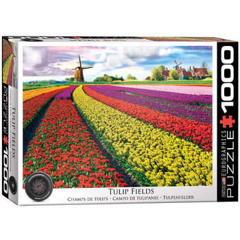 Puzzle Tulip Fields Netherlands