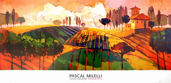 Art Print Tuscan Landscape