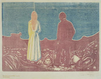 Принти на полотні Two People, 1899