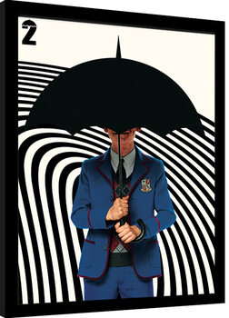 Poster emoldurado Umbrella Academy - Five