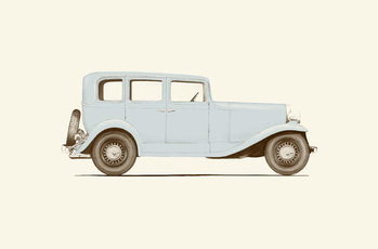 Valokuvatapetti Car of the 30s