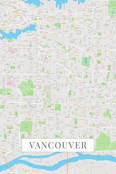 Принти на полотні Vancouver color