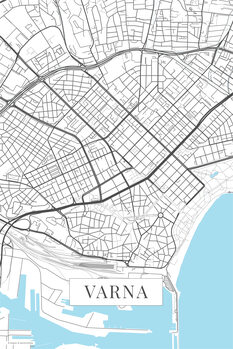 Принти на полотні Varna white
