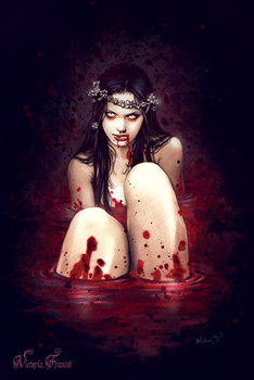 Uokvirjen plakat Victoria Frances - bathony