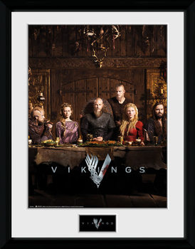 Kehystetty juliste Vikingos - Table