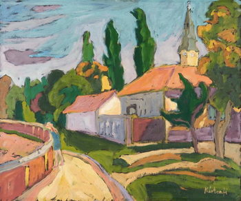 Принти на полотні Village Mood, 2008