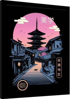 Poster emoldurado Vincent Trinidad - Pagoda Wave Aesthetics