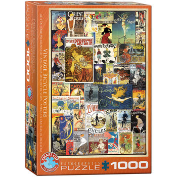Puzzle Vintage Bicycle Posters