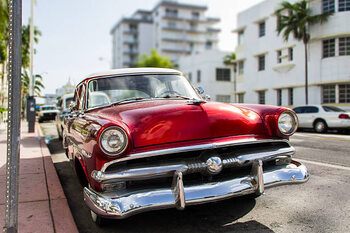 Αυτοκόλλητο Vintage car