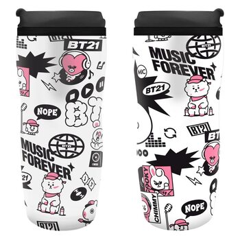 Potovalni vrček BT21 - Music
