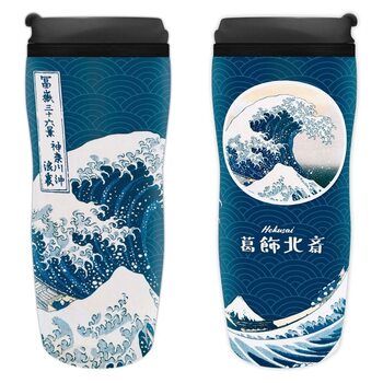 Potovalni vrček Hokusai - Great Wave