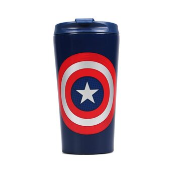 Potovalni vrček Marvel - Captain Americs‘s Shield