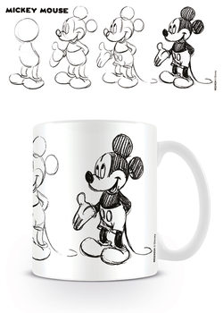 Skodelica Mickey Mouse - Sketch Process