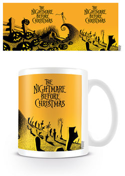Skodelica Nightmare Before Christmas - Graveyard Scene