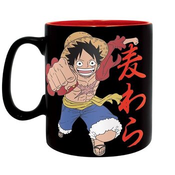 Skodelica One Piece - Luffy & Skull