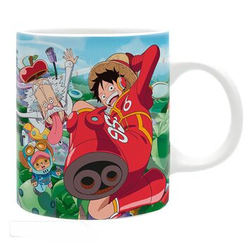 Skodelica One Piece - Luffy & Vegapunk