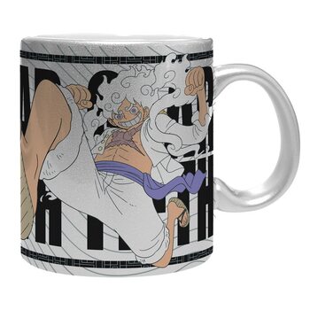 Skodelica One Piece - Silver Luffy